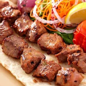 21 – Beef Kabob with Bread